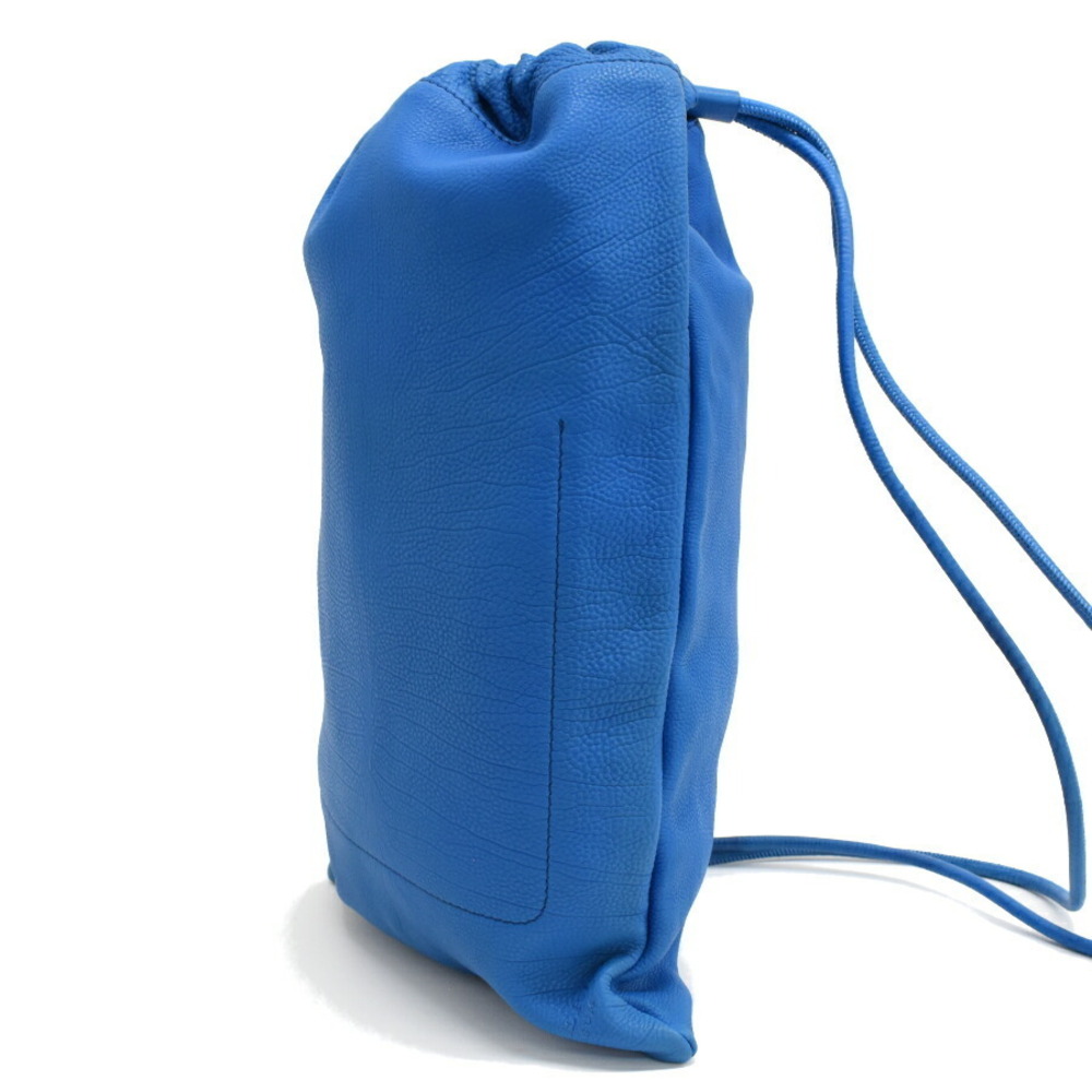Burberry Prorsum knapsack backpack blue calfskin leather - Picture 2 of 9